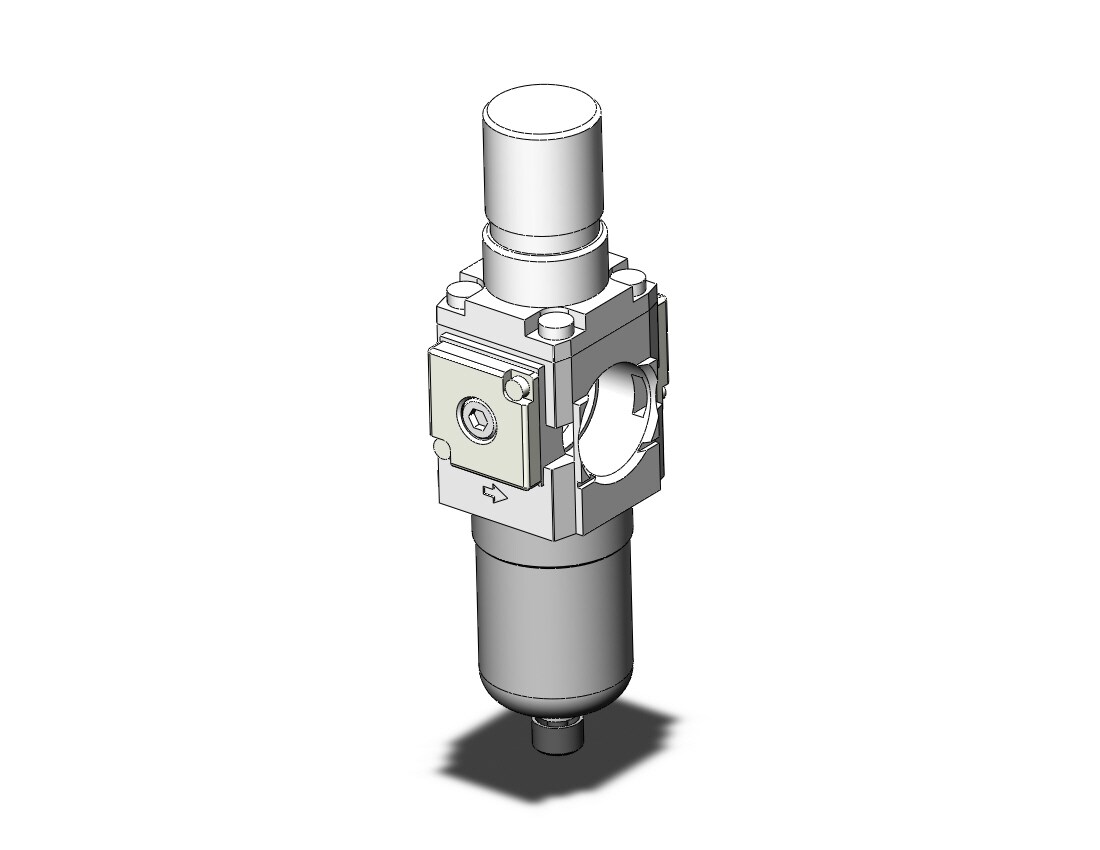 SMC AW20K-F01-B filter/regulator, FILTER/REGULATOR, MODULAR F.R.L.