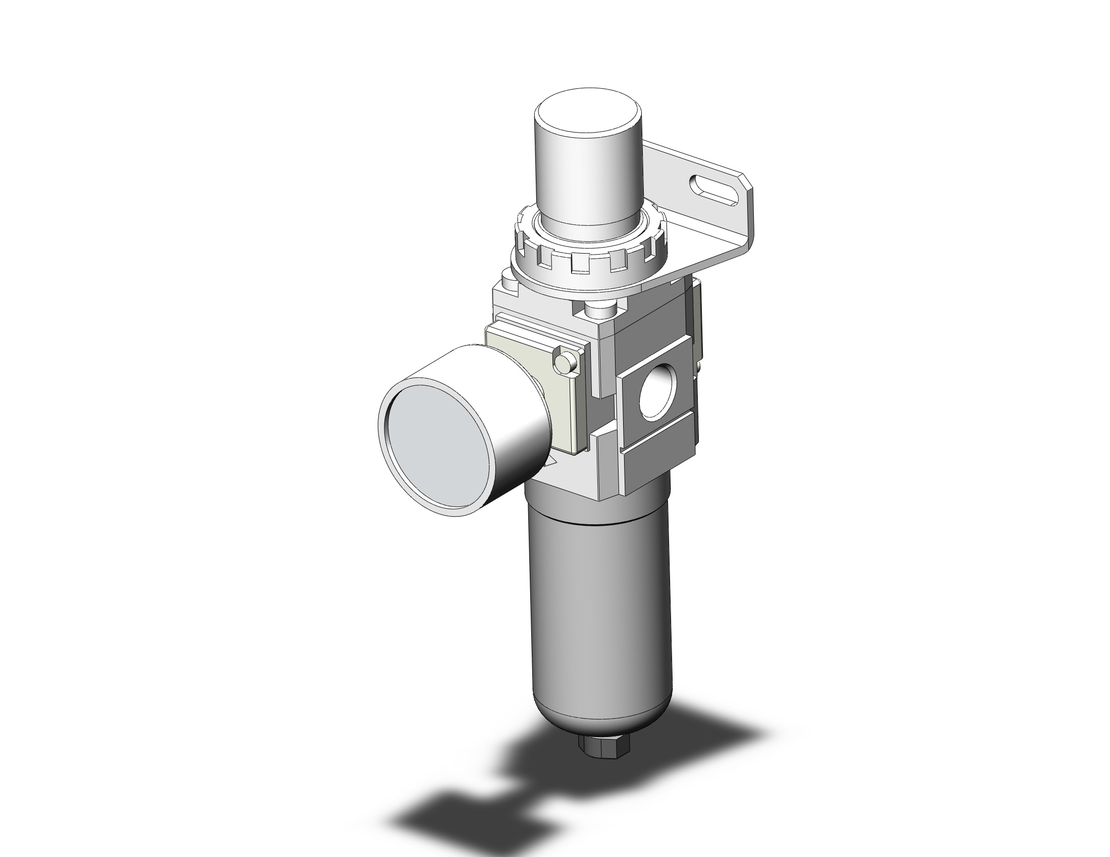 SMC AW20K-F02BCG-C-B filter/regulator, FILTER/REGULATOR, MODULAR F.R.L.