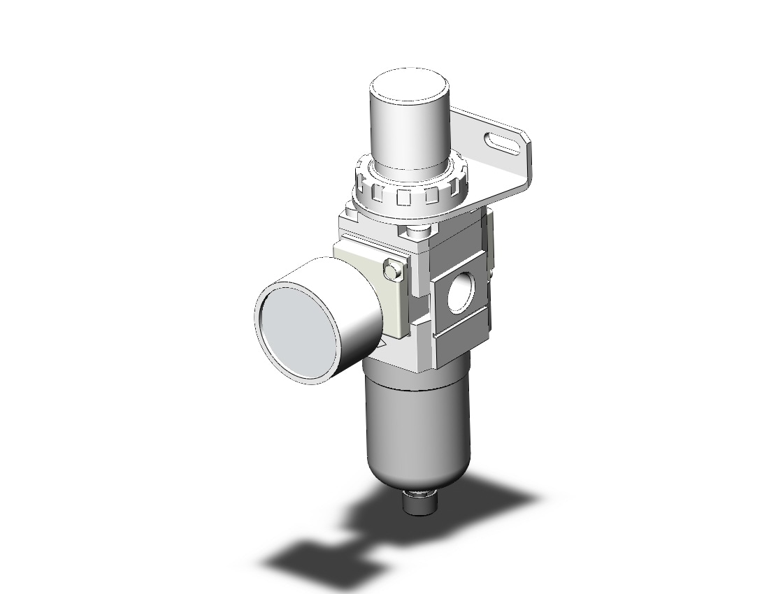 SMC AW20K-F02BG-C-B filter/regulator, FILTER/REGULATOR, MODULAR F.R.L.