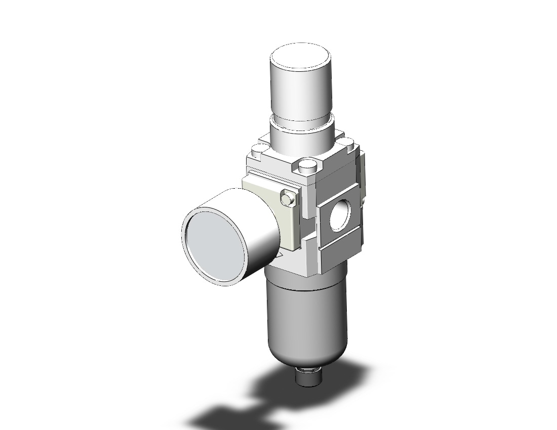 SMC AW20K-F02GH-B filter/regulator, FILTER/REGULATOR, MODULAR F.R.L.