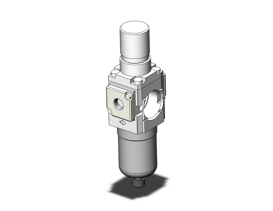 SMC AW20K-N02-16JZ-B filter/regulator, FILTER/REGULATOR, MODULAR F.R.L.