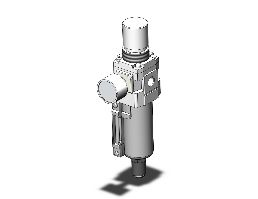 SMC AW30-02CG-8-B filter/regulator, FILTER/REGULATOR, MODULAR F.R.L.