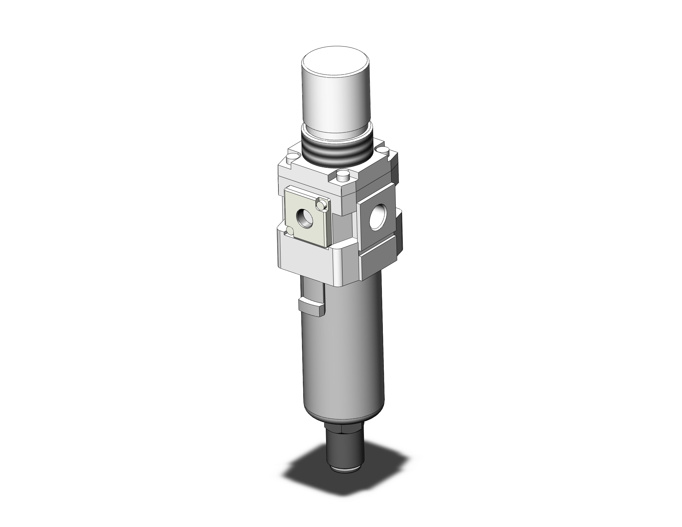 SMC AW30-02DE-NR-B filter/regulator, FILTER/REGULATOR, MODULAR F.R.L.