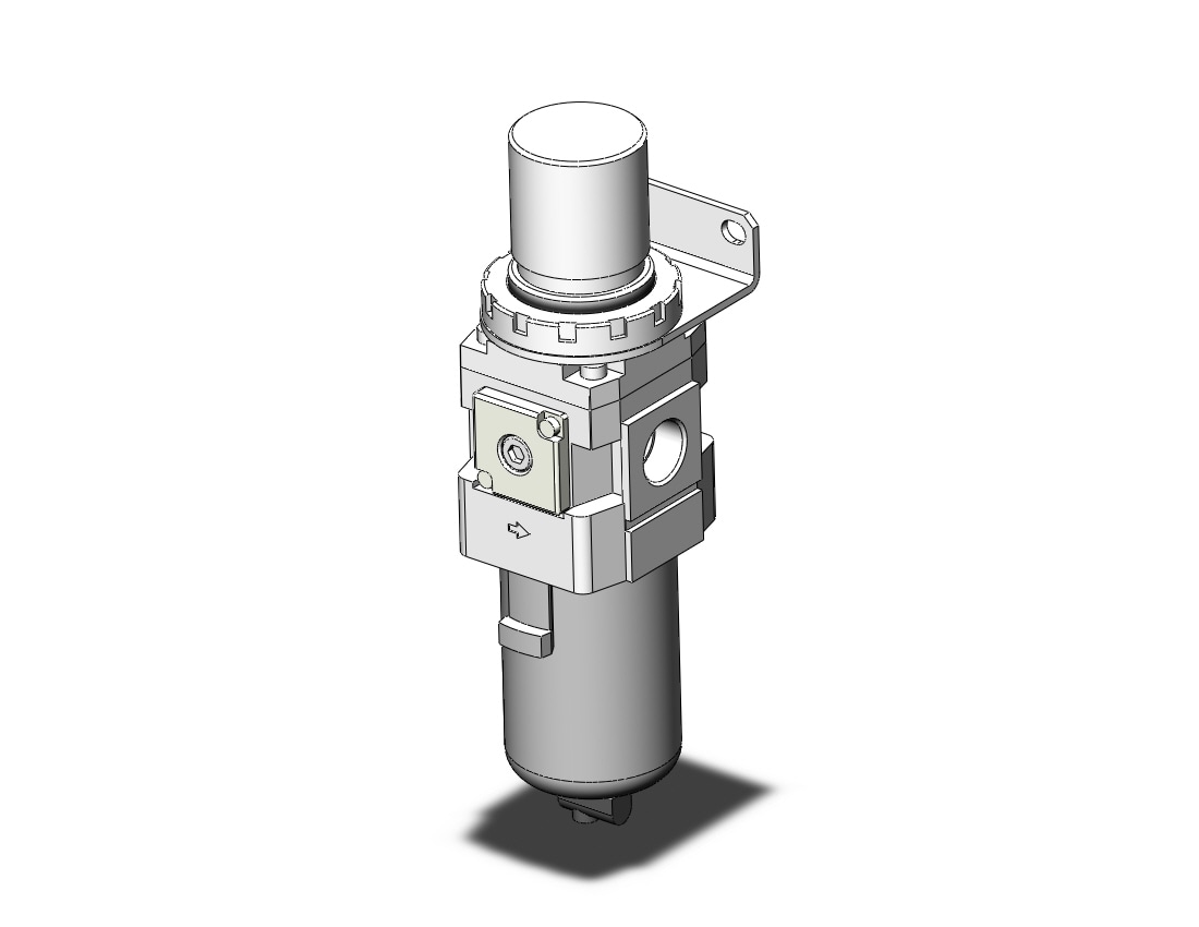 SMC AW30-03B-N-B filter/regulator, FILTER/REGULATOR, MODULAR F.R.L.