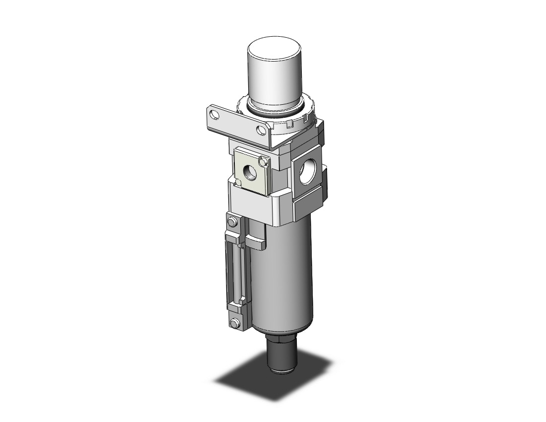 SMC AW30-03BD-8R-B filter/regulator, FILTER/REGULATOR, MODULAR F.R.L.