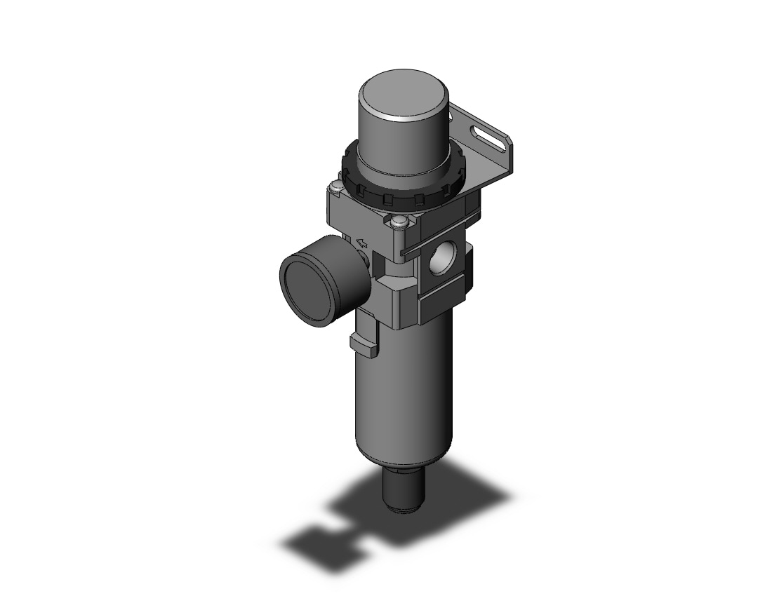 SMC AW30-03BDM-R-A filter/regulator, FILTER/REGULATOR, MODULAR F.R.L.