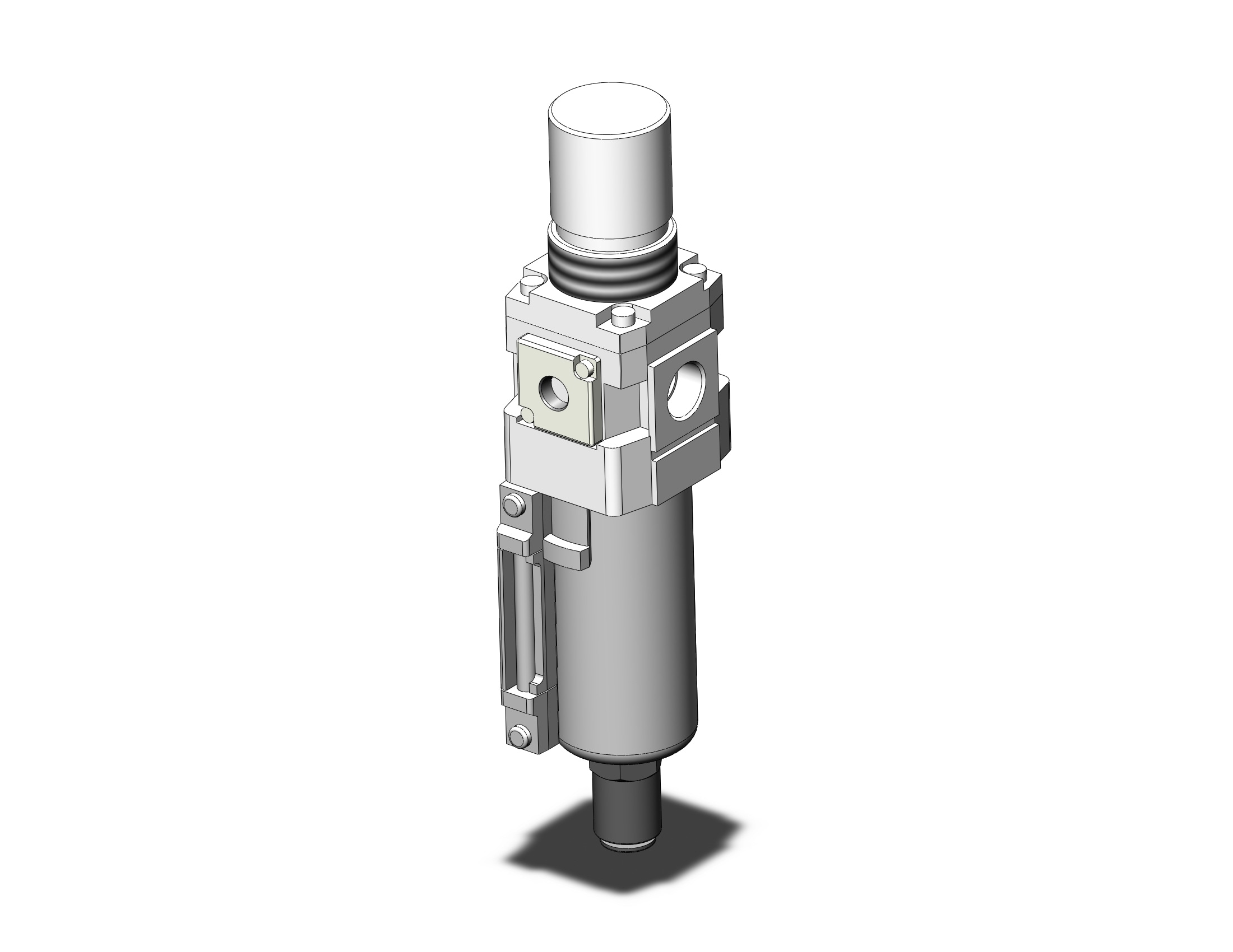 SMC AW30-03D-8R-B filter/regulator, FILTER/REGULATOR, MODULAR F.R.L.