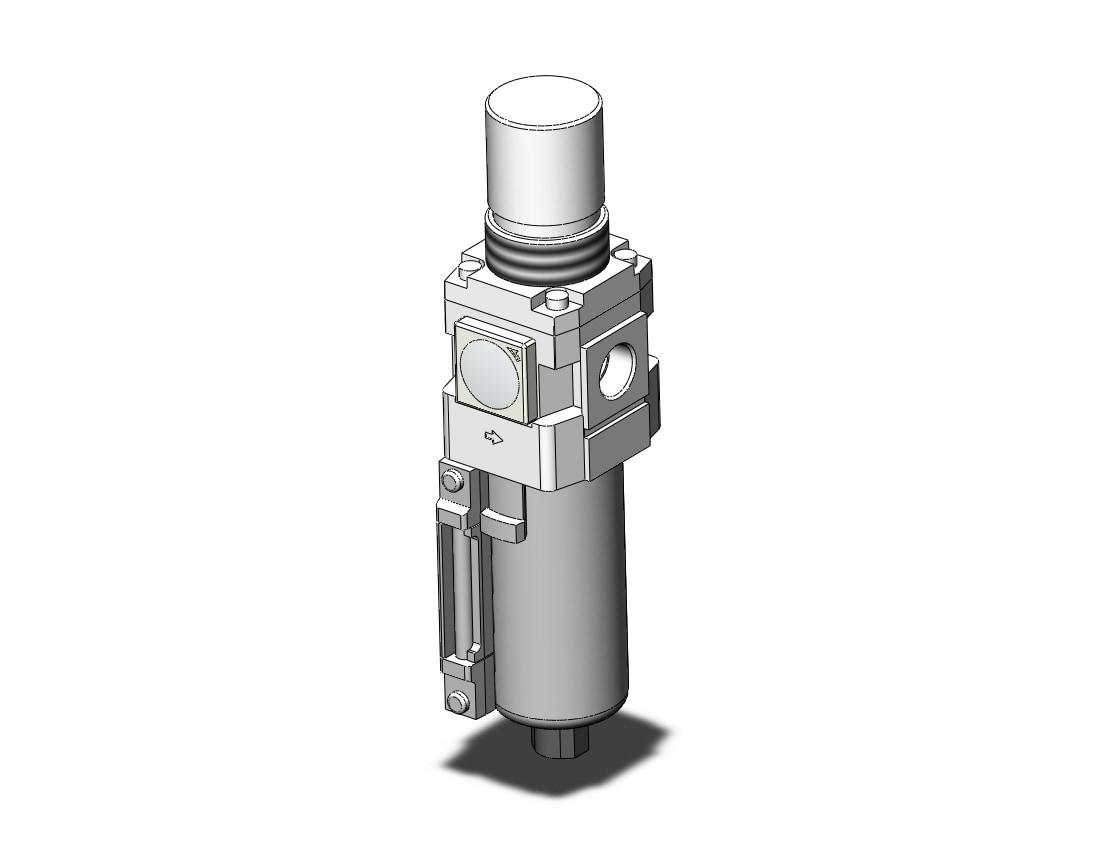 SMC AW30-03E-8-B filter regulator, AW MASS PRO