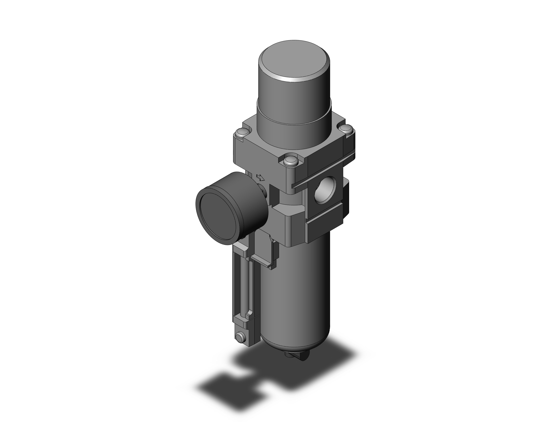 SMC AW30-03G-8-A filter regulator, AW MASS PRO