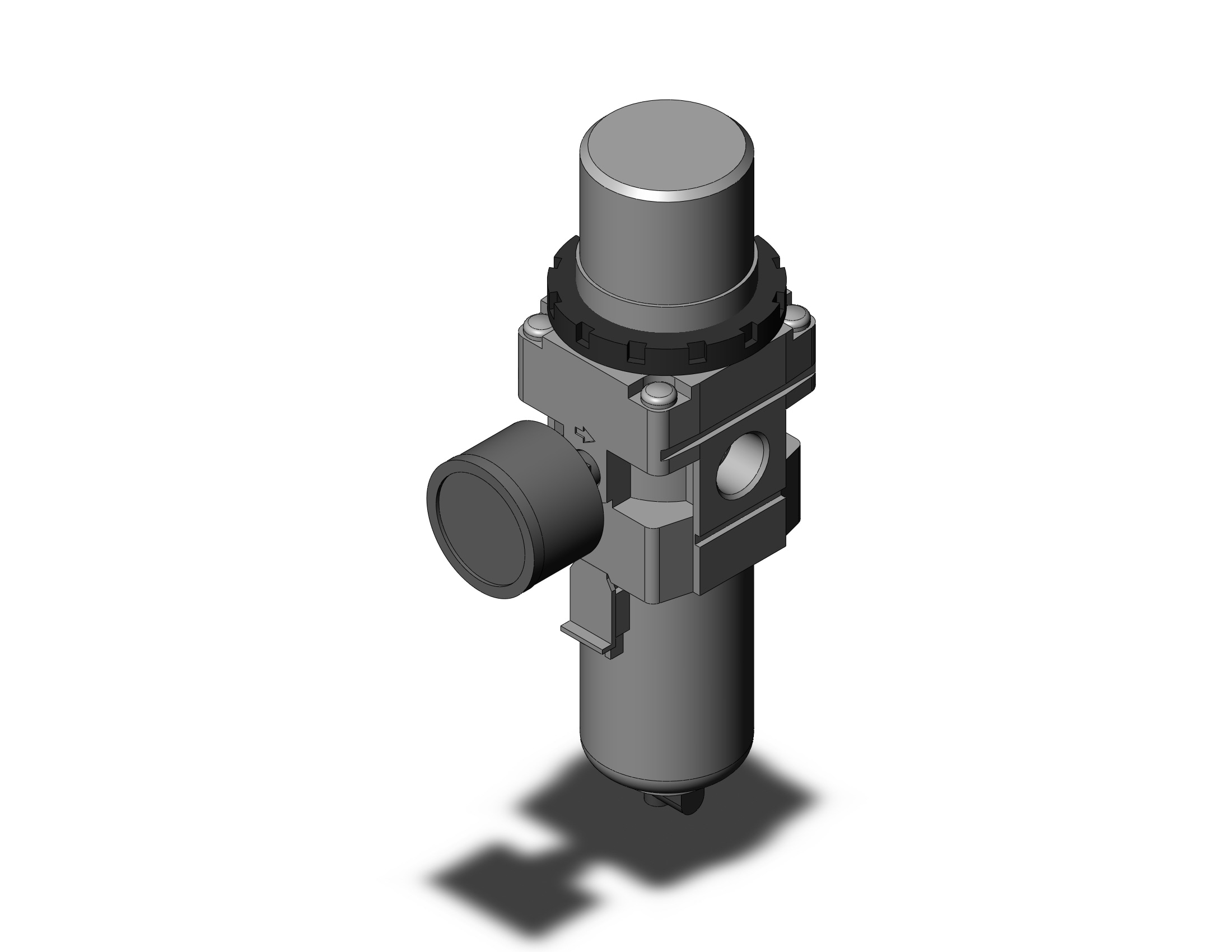 SMC AW30-03GH-2-A filter regulator, AW MASS PRO