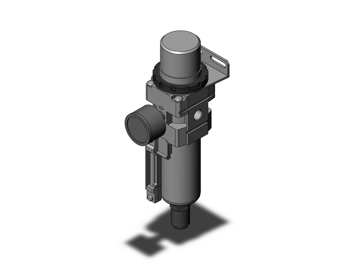 SMC AW30-F02BDM-8-A filter/regulator, FILTER/REGULATOR, MODULAR F.R.L.