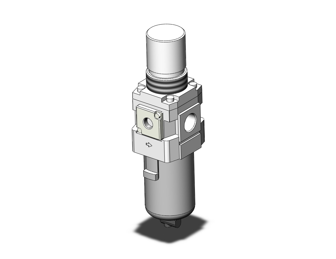 SMC AW30-F03-6-B filter/regulator, FILTER/REGULATOR, MODULAR F.R.L.