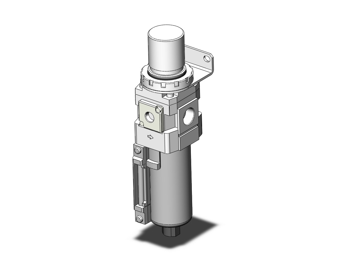 SMC AW30-N03B-18Z-B filter/regulator, FILTER/REGULATOR, MODULAR F.R.L.