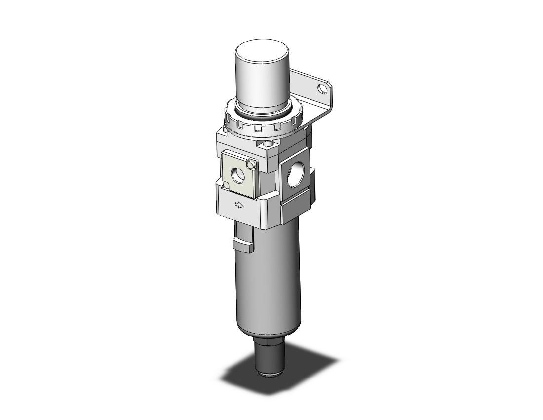 SMC AW30-N03BD-1Z-B filter/regulator, FILTER/REGULATOR, MODULAR F.R.L.