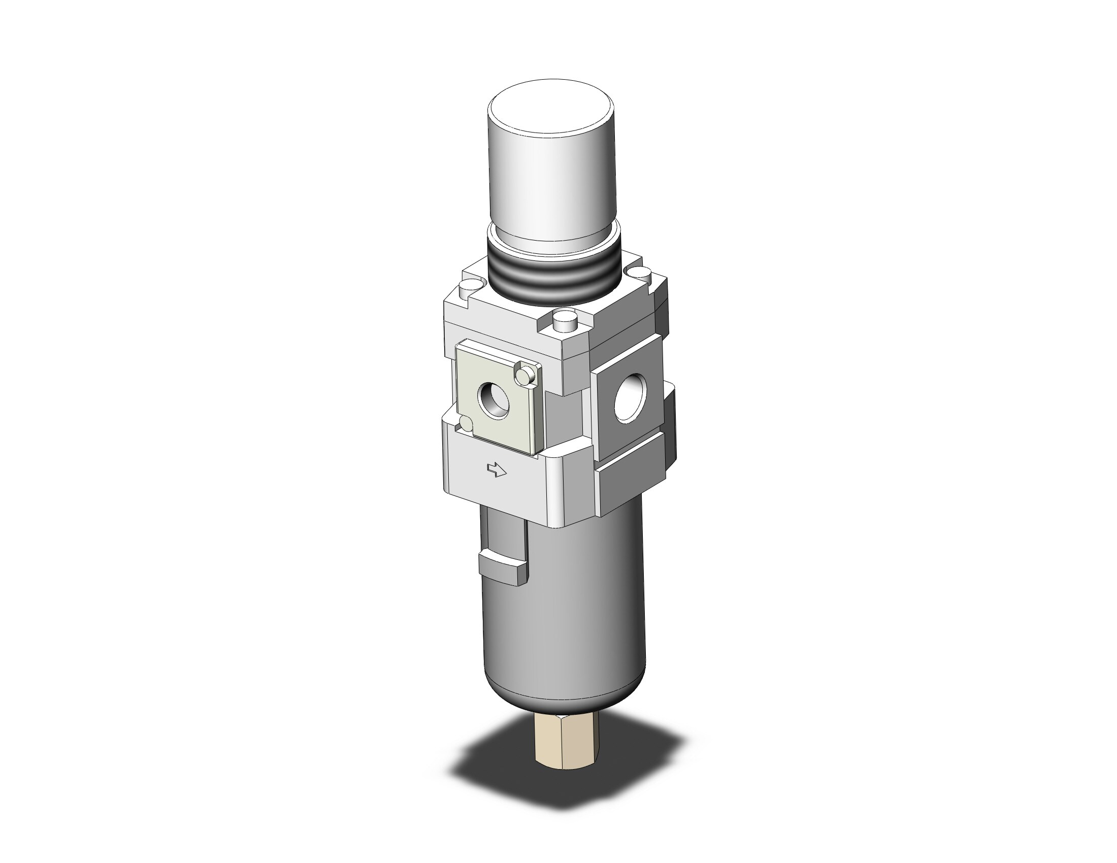 SMC AW30K-F02-16J-B filter/regulator, FILTER/REGULATOR, MODULAR F.R.L.