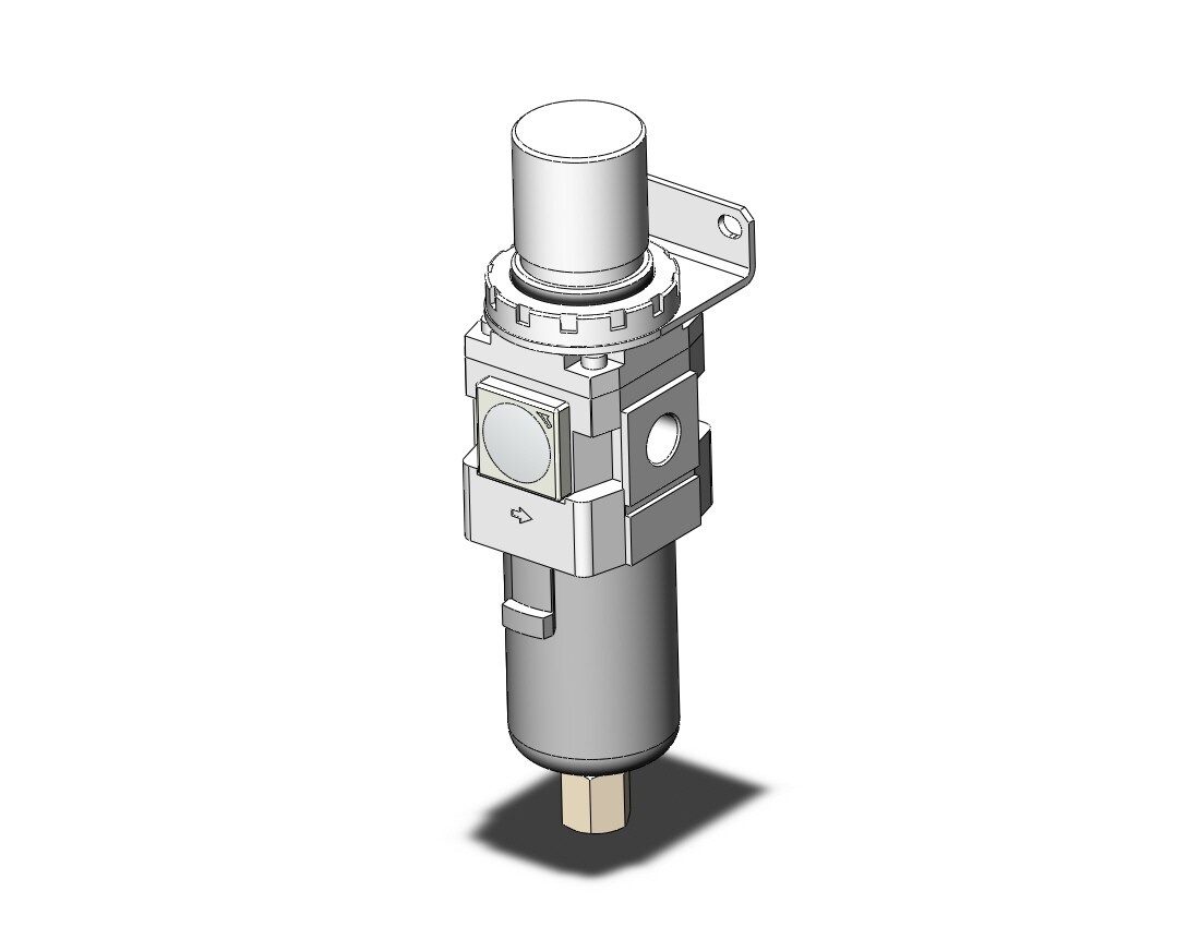 SMC AW30K-N02BE-JZ-B filter/regulator, FILTER/REGULATOR, MODULAR F.R.L.