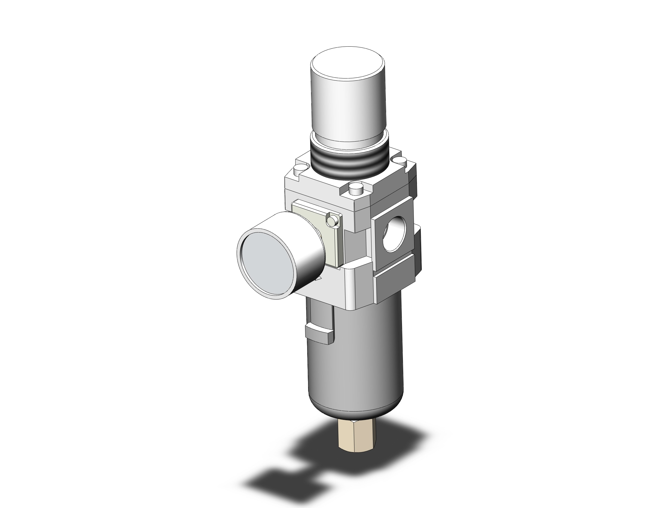 SMC AW30K-N03G-JZ-B filter/regulator, FILTER/REGULATOR, MODULAR F.R.L.