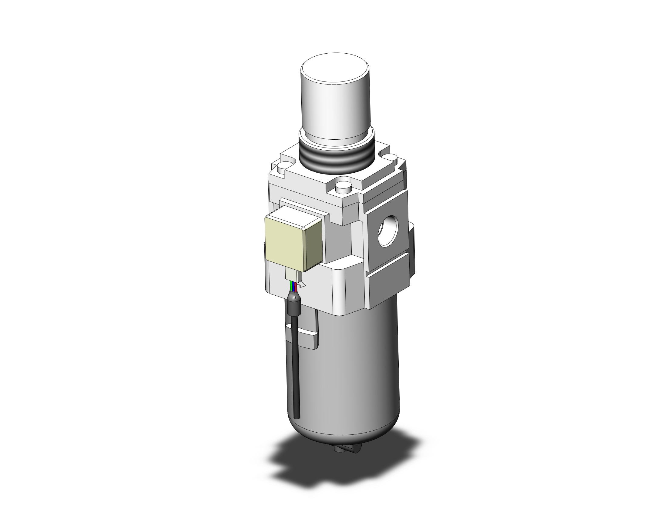 SMC AW40-03E1-ZA-B filter/regulator, FILTER/REGULATOR, MODULAR F.R.L.