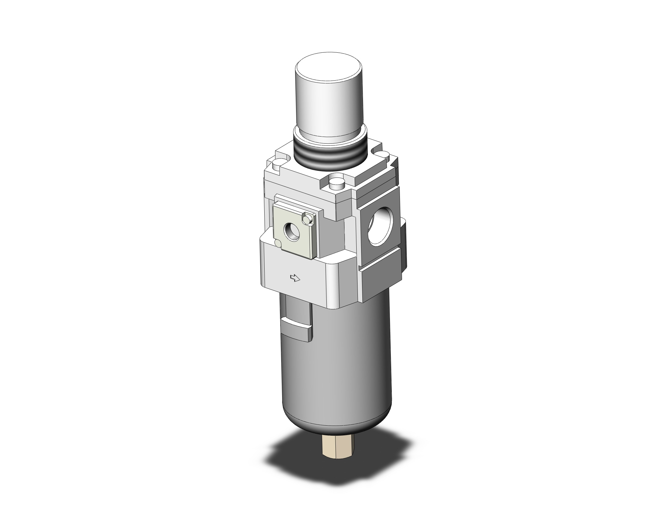 SMC AW40-04-J-B filter/regulator, FILTER/REGULATOR, MODULAR F.R.L.