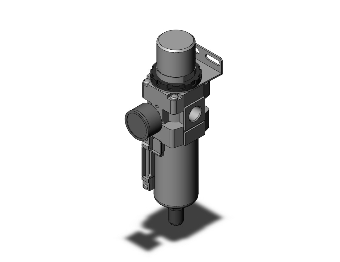 SMC AW40-04BDM-8-A filter/regulator, FILTER/REGULATOR, MODULAR F.R.L.