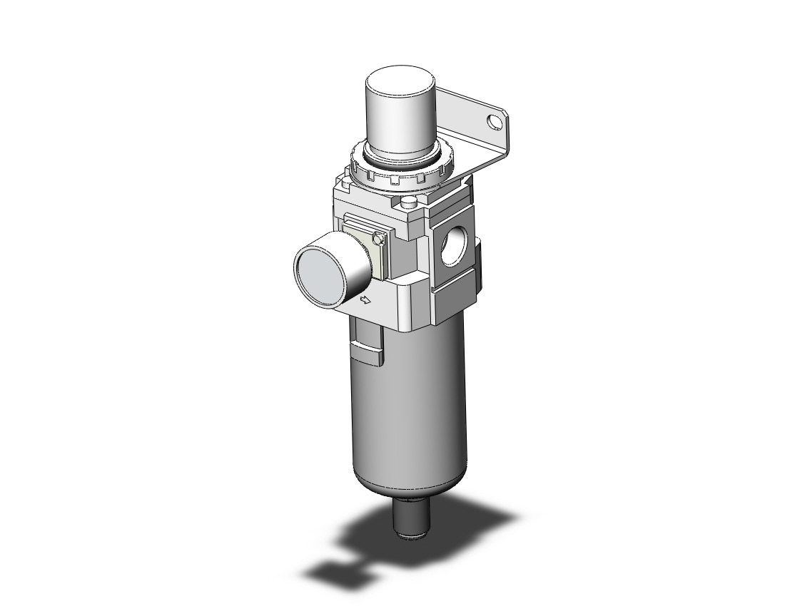 SMC AW40-04BDM-B filter/regulator, FILTER/REGULATOR, MODULAR F.R.L.