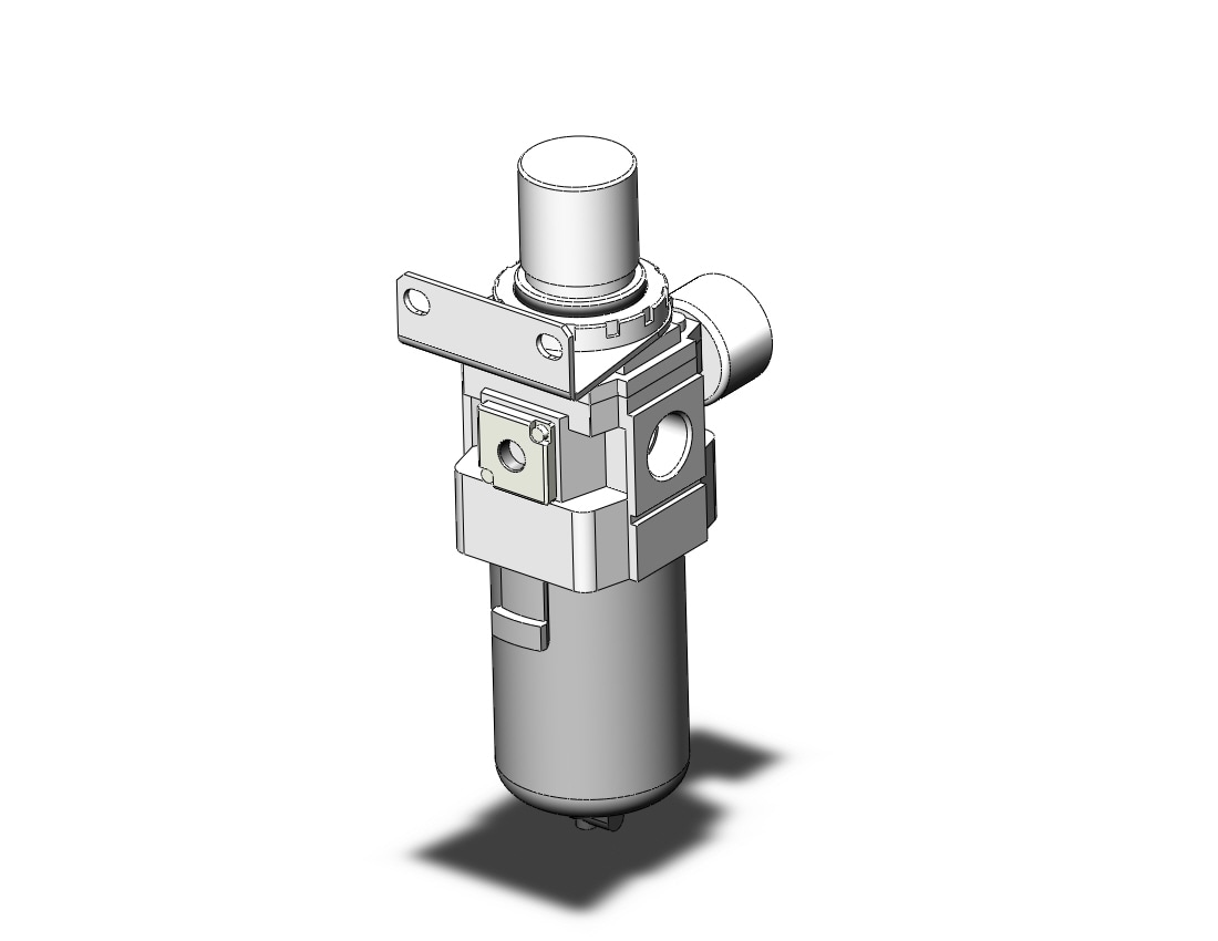 SMC AW40-04BG-R-B filter/regulator, FILTER/REGULATOR, MODULAR F.R.L.