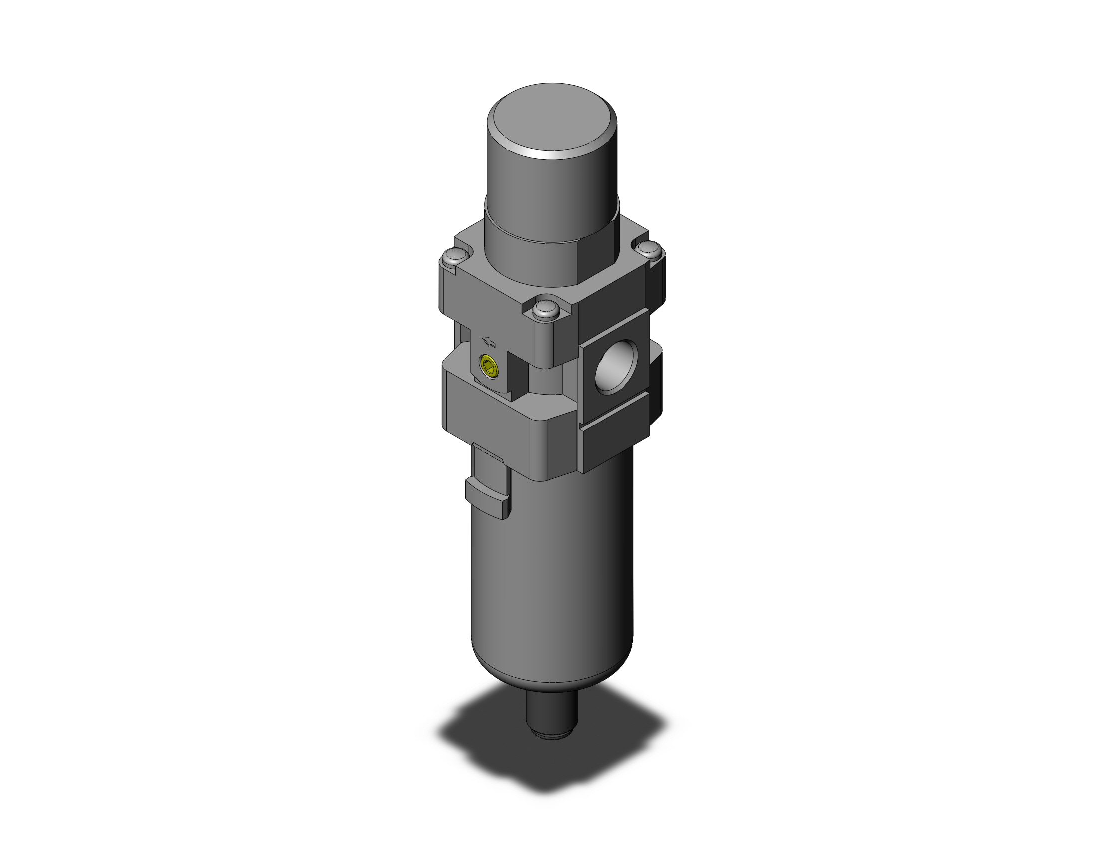 SMC AW40-04D-1R-A filter/regulator, FILTER/REGULATOR, MODULAR F.R.L.