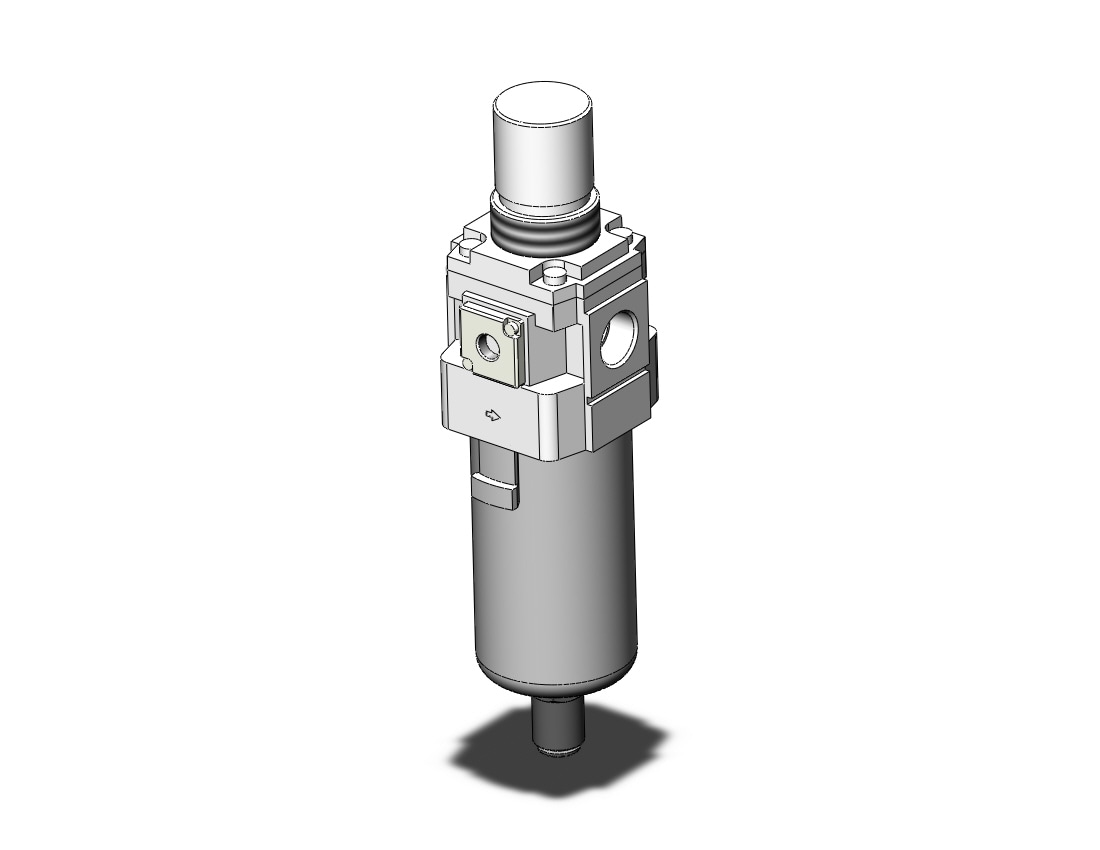 SMC AW40-04D-6-B filter/regulator, FILTER/REGULATOR, MODULAR F.R.L.