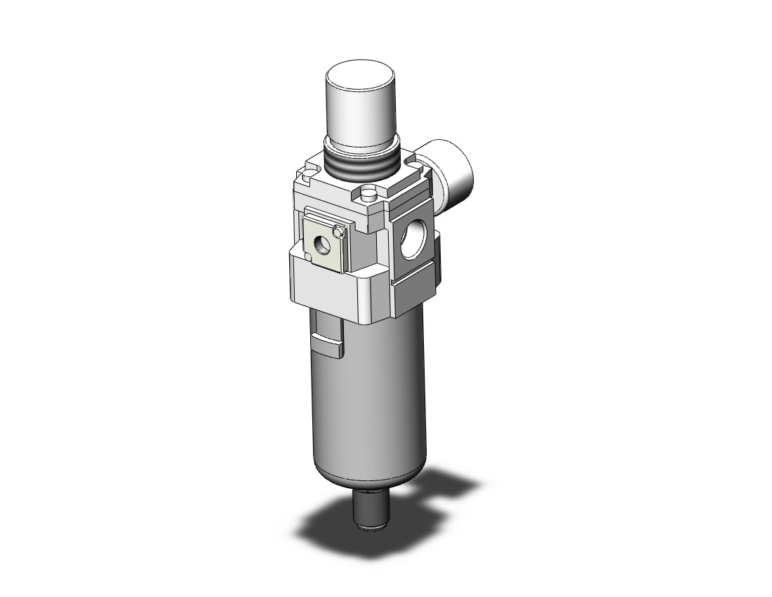 SMC AW40-04DM-R-B filter/regulator, FILTER/REGULATOR, MODULAR F.R.L.