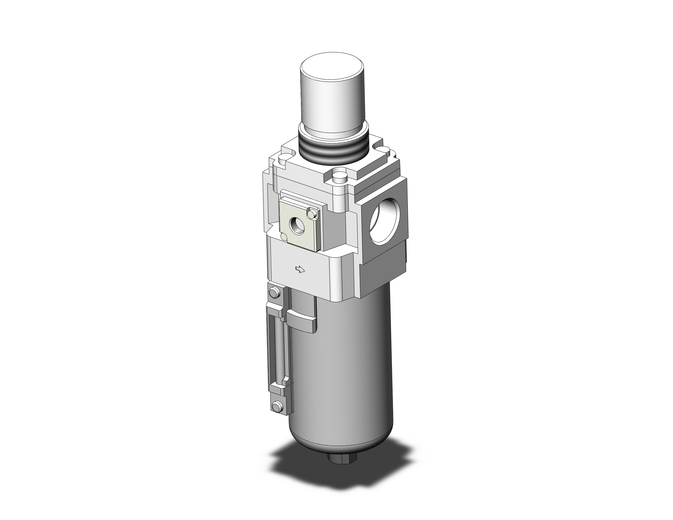 SMC AW40-06-8-B filter/regulator, FILTER/REGULATOR, MODULAR F.R.L.