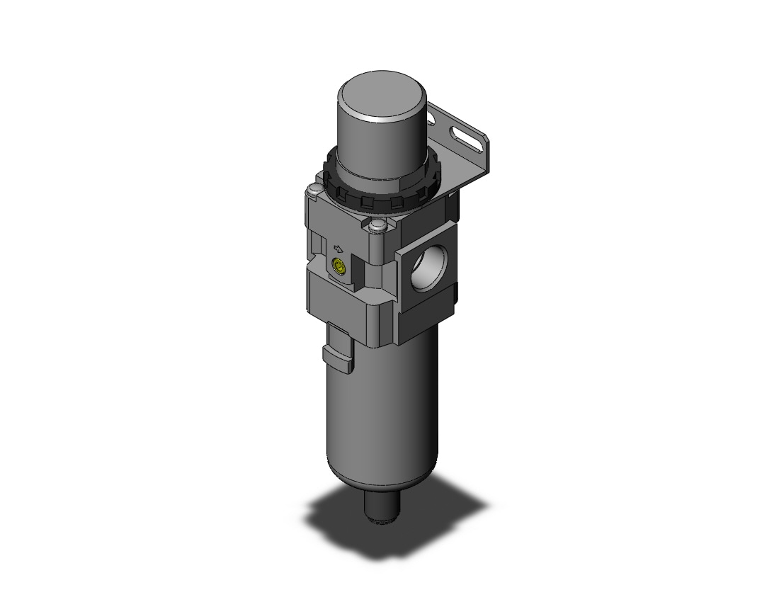 SMC AW40-06BC-6-A filter/regulator, FILTER/REGULATOR, MODULAR F.R.L.