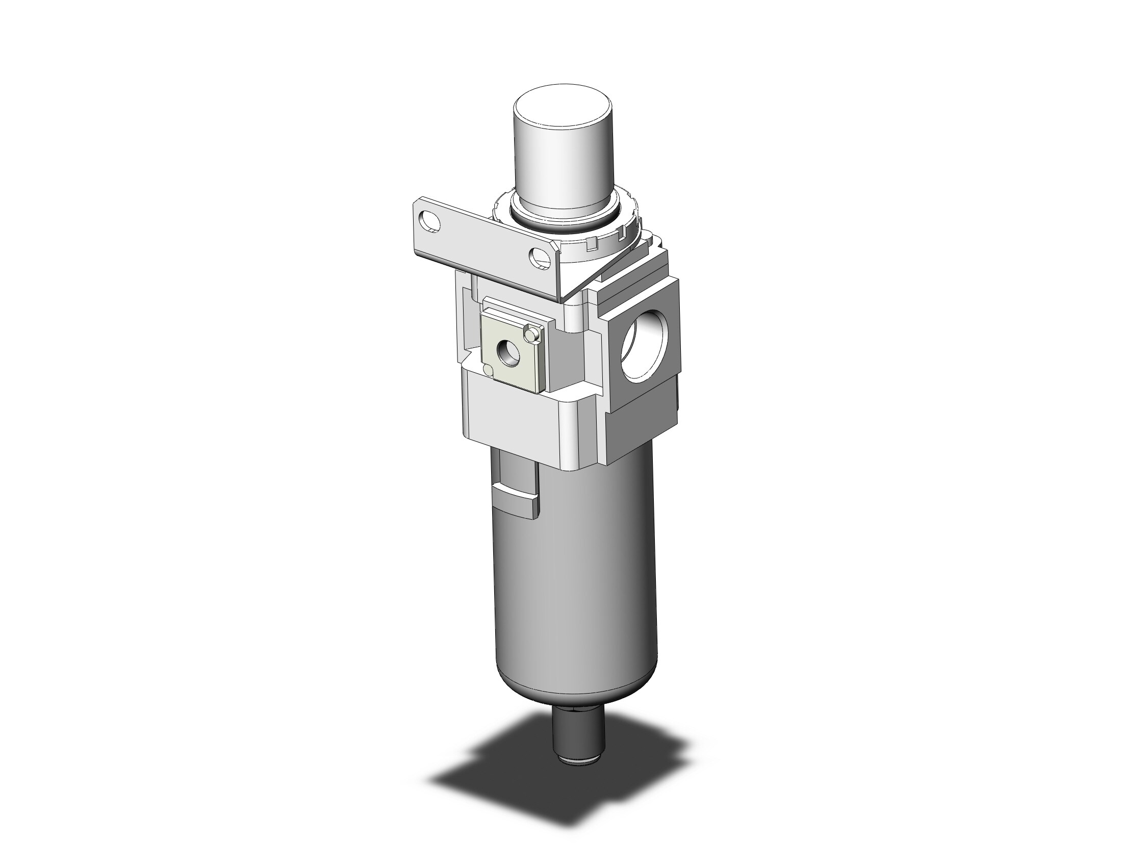 SMC AW40-06BC-R-B filter/regulator, FILTER/REGULATOR, MODULAR F.R.L.