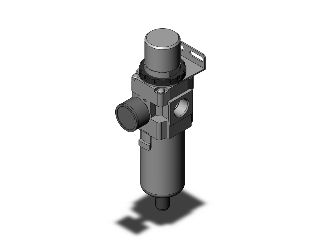 SMC AW40-06BCG-6-A filter/regulator, FILTER/REGULATOR, MODULAR F.R.L.