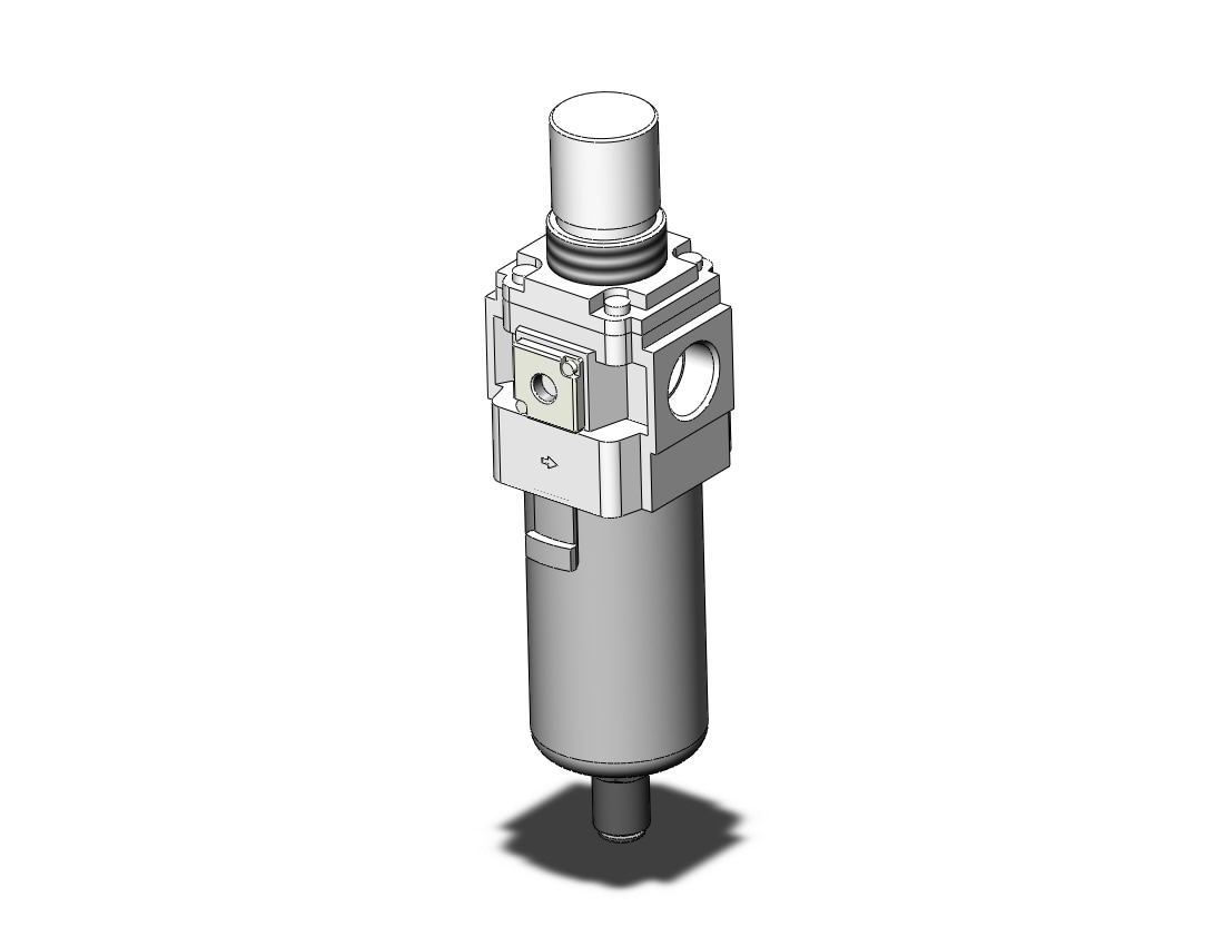 SMC AW40-06C-6-B filter/regulator, FILTER/REGULATOR, MODULAR F.R.L.