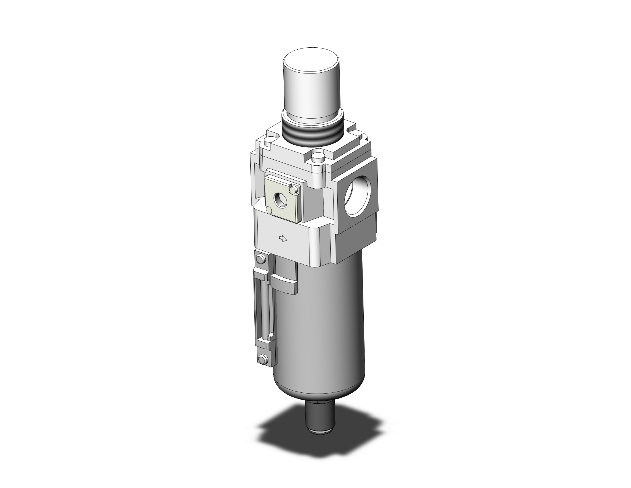 SMC AW40-06D-8-B filter/regulator, FILTER/REGULATOR, MODULAR F.R.L.