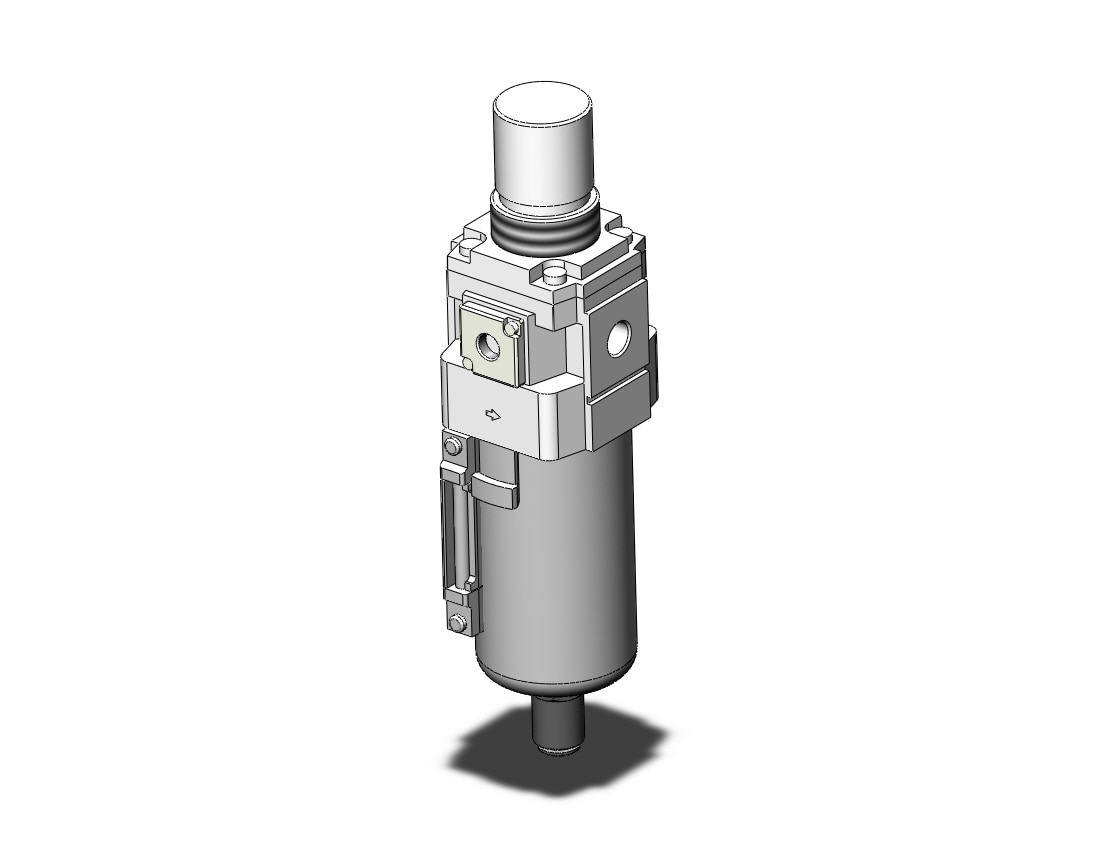 SMC AW40-F02D-8-B filter/regulator, FILTER/REGULATOR, MODULAR F.R.L.