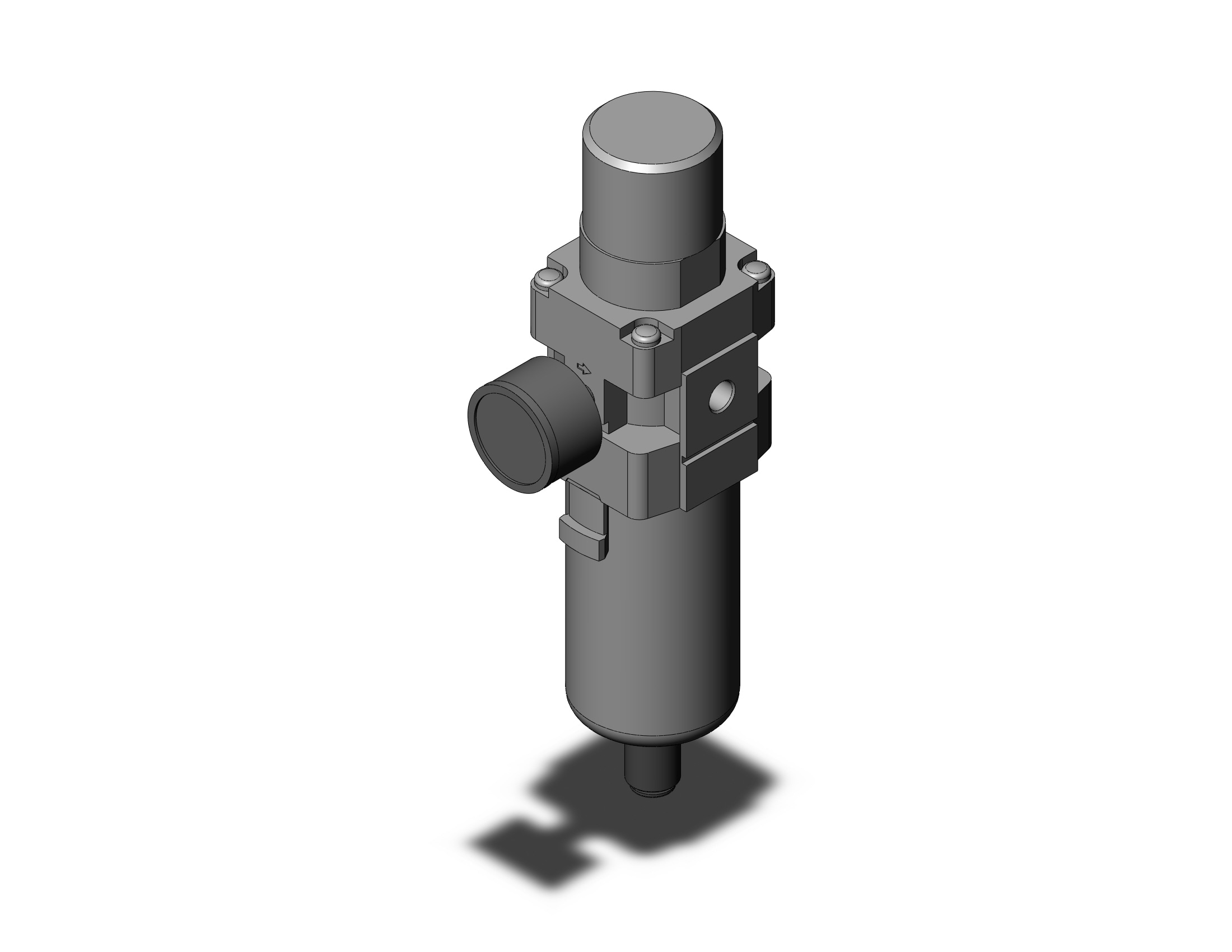 SMC AW40-F02DG-A filter/regulator, FILTER/REGULATOR, MODULAR F.R.L.