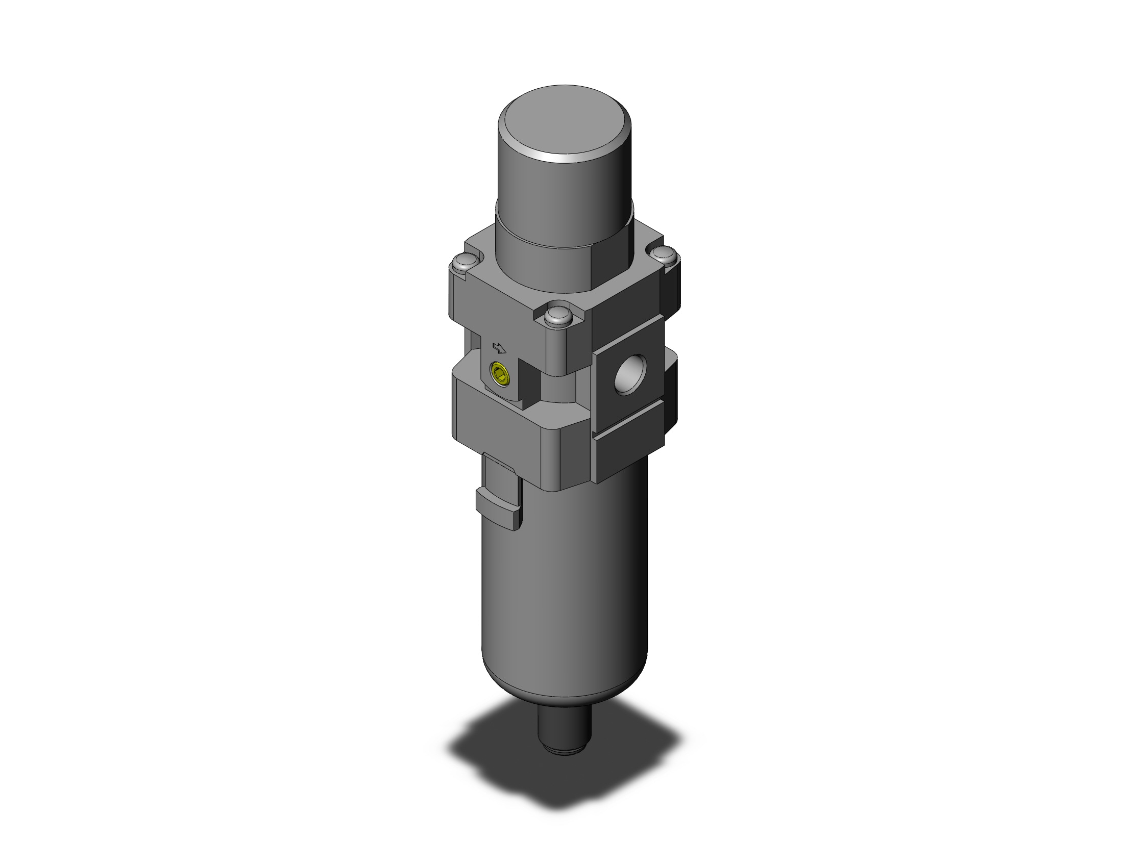 SMC AW40-F03D-6-A filter/regulator, FILTER/REGULATOR, MODULAR F.R.L.