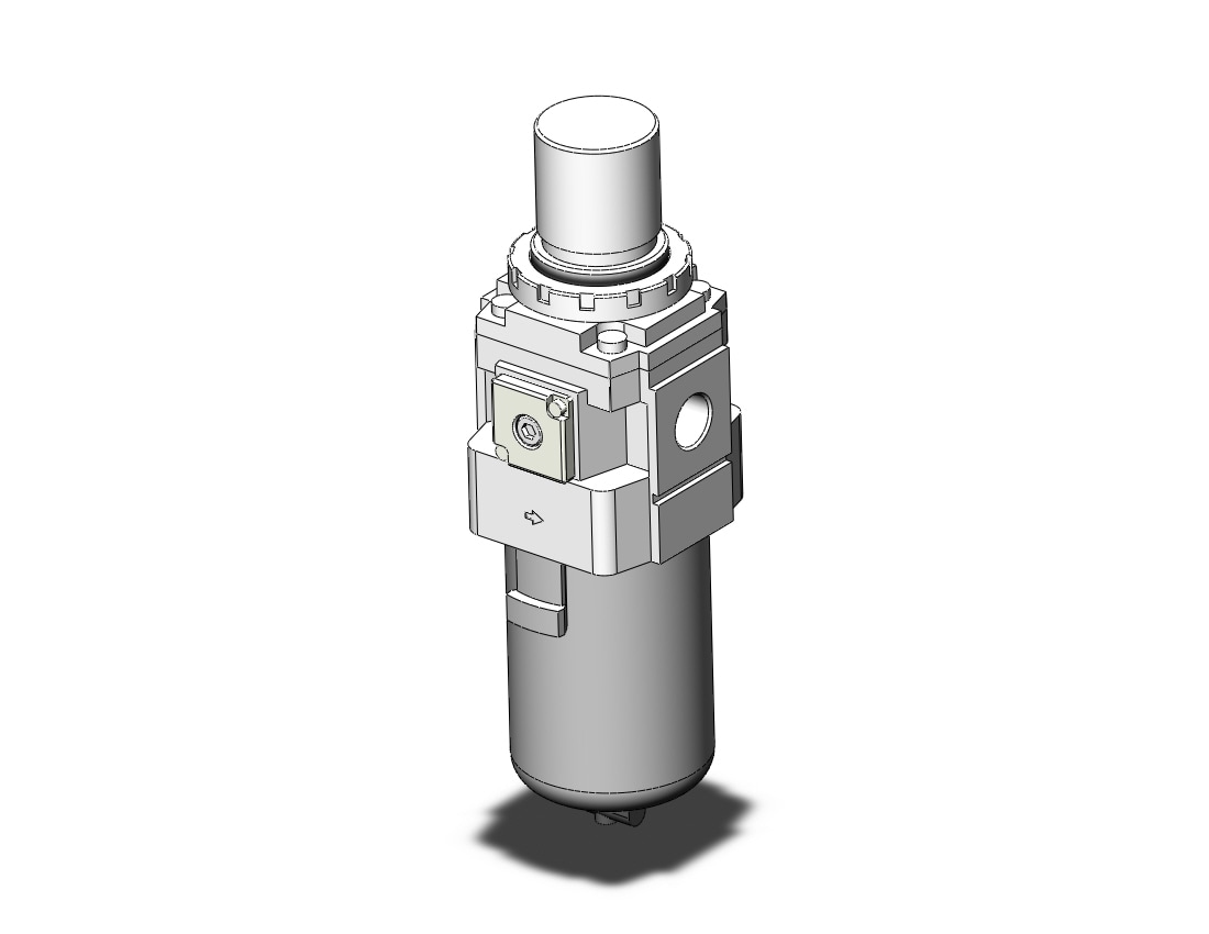 SMC AW40-F03H-B filter/regulator, FILTER/REGULATOR, MODULAR F.R.L.