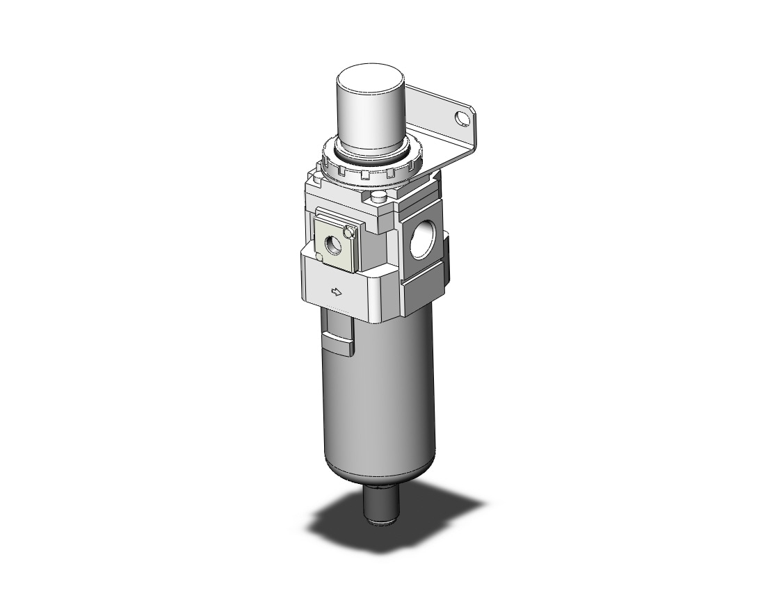 SMC AW40-F04BC-2-B filter/regulator, FILTER/REGULATOR, MODULAR F.R.L.