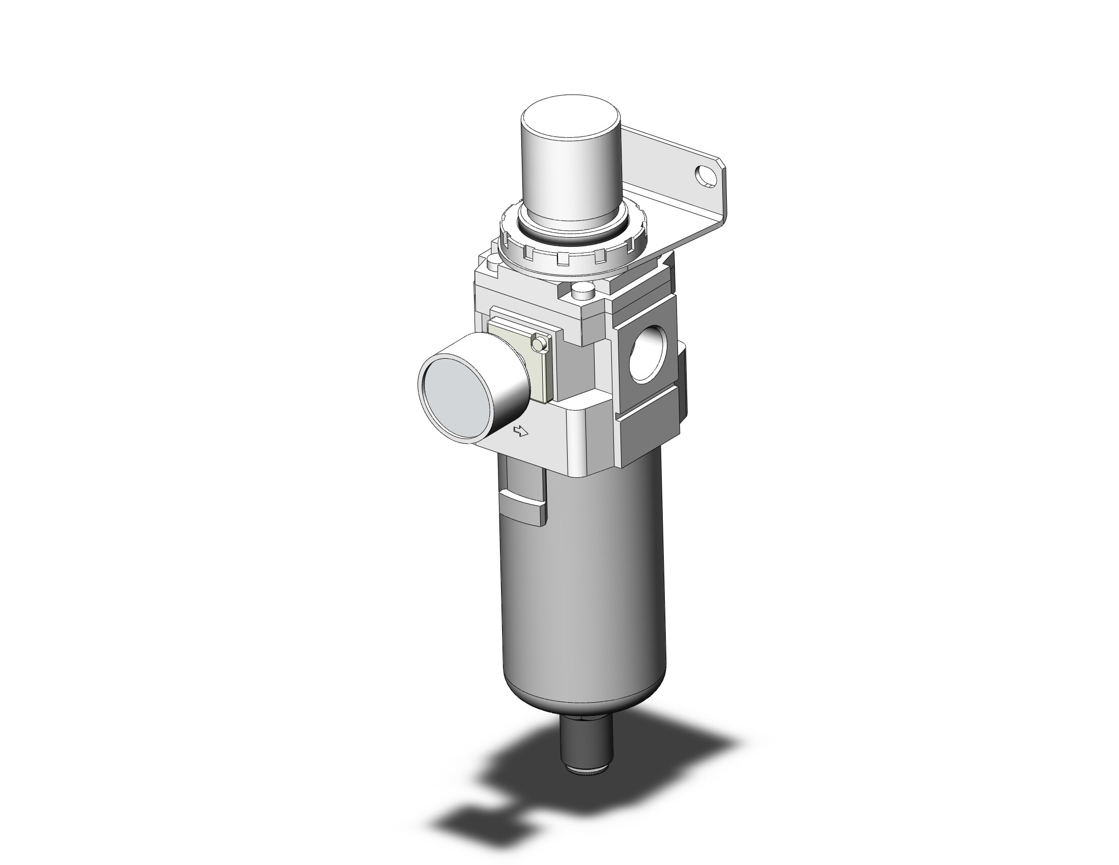 SMC AW40-F04BCG-2-B filter/regulator, FILTER/REGULATOR, MODULAR F.R.L.