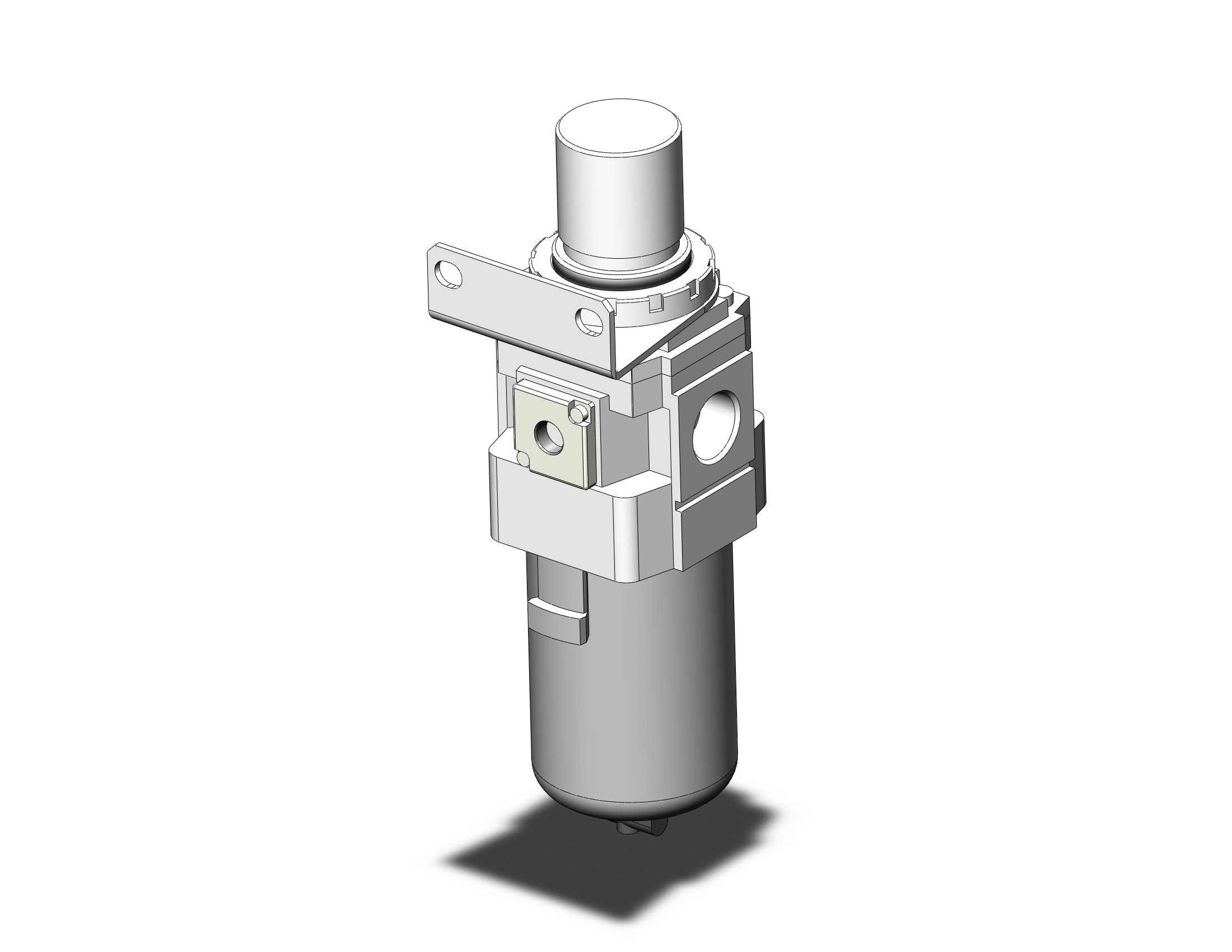 SMC AW40-F04BE-R-B filter/regulator, FILTER/REGULATOR, MODULAR F.R.L.