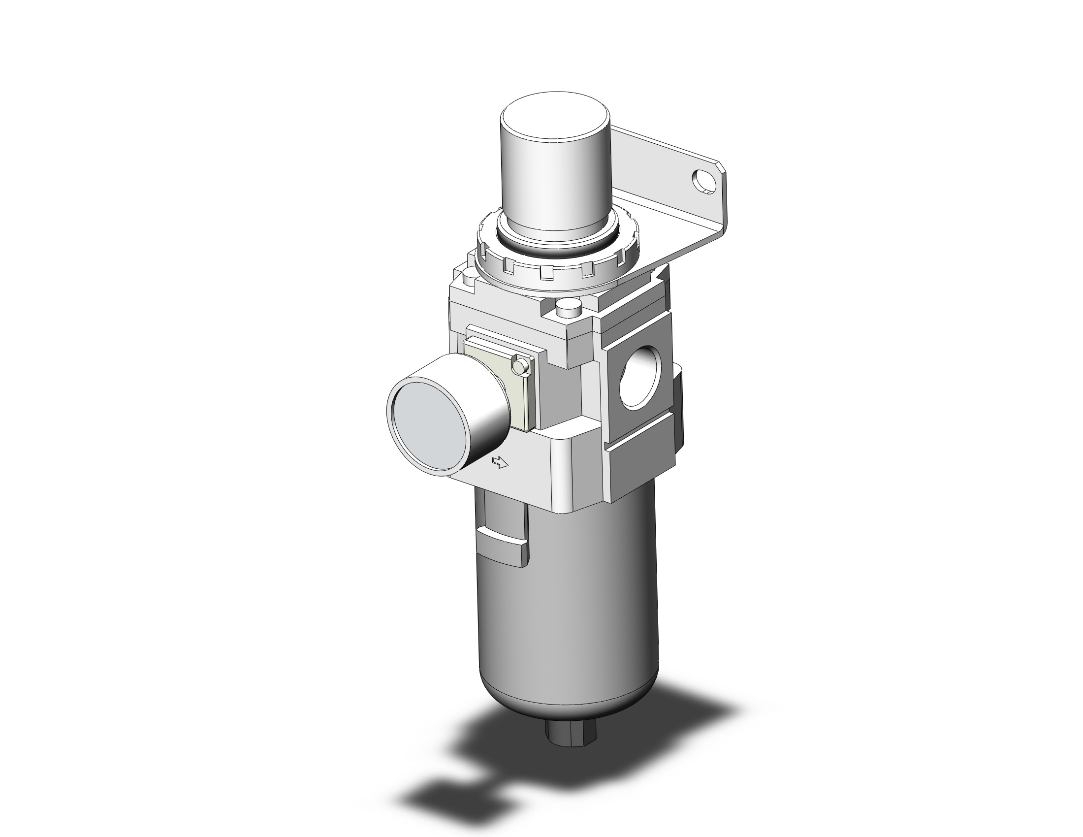 SMC AW40-F04BG-2-B filter/regulator, FILTER/REGULATOR, MODULAR F.R.L.