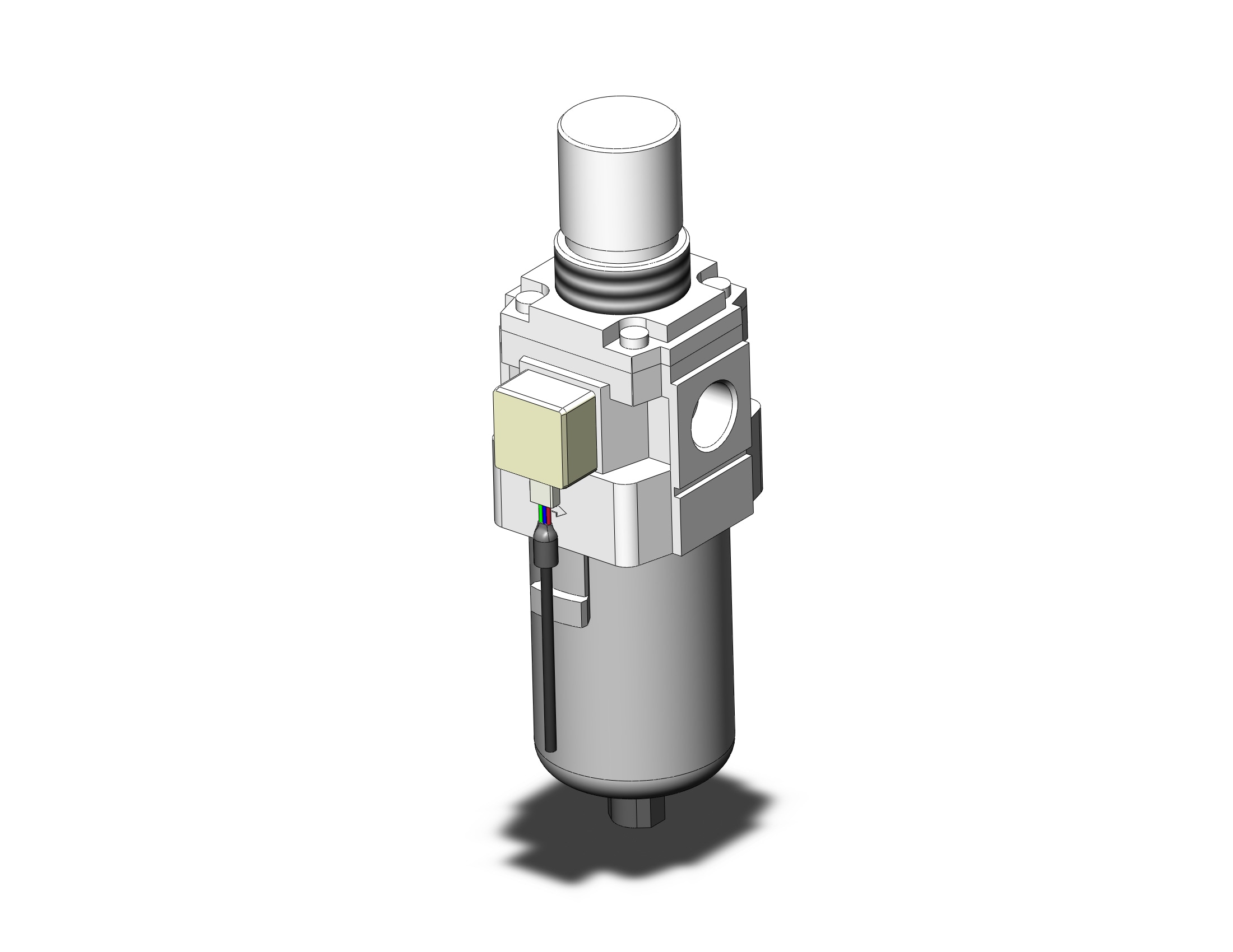 SMC AW40-F04E3-2ZA-B filter/regulator, FILTER/REGULATOR, MODULAR F.R.L.