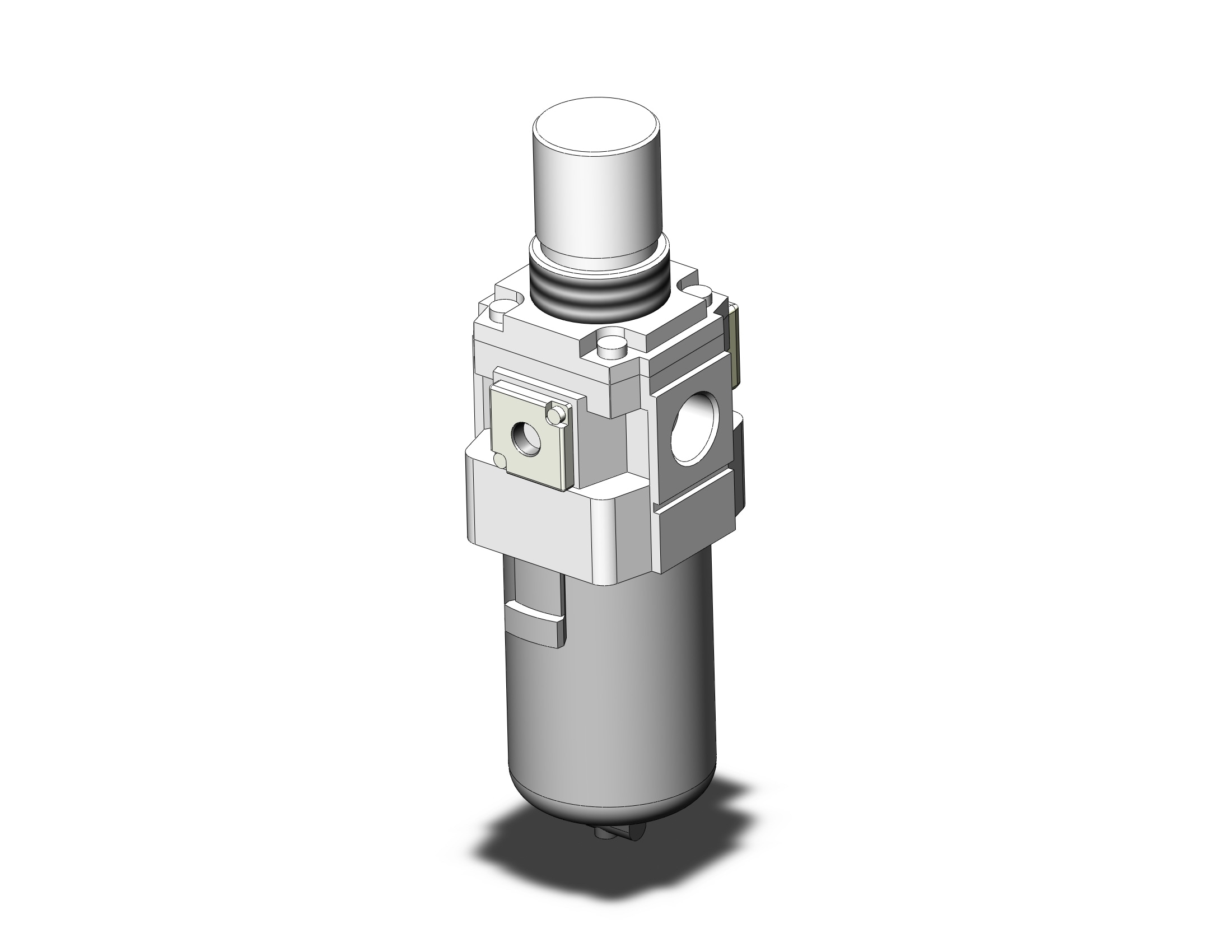 SMC AW40-F04E3-R-B filter/regulator, FILTER/REGULATOR, MODULAR F.R.L.