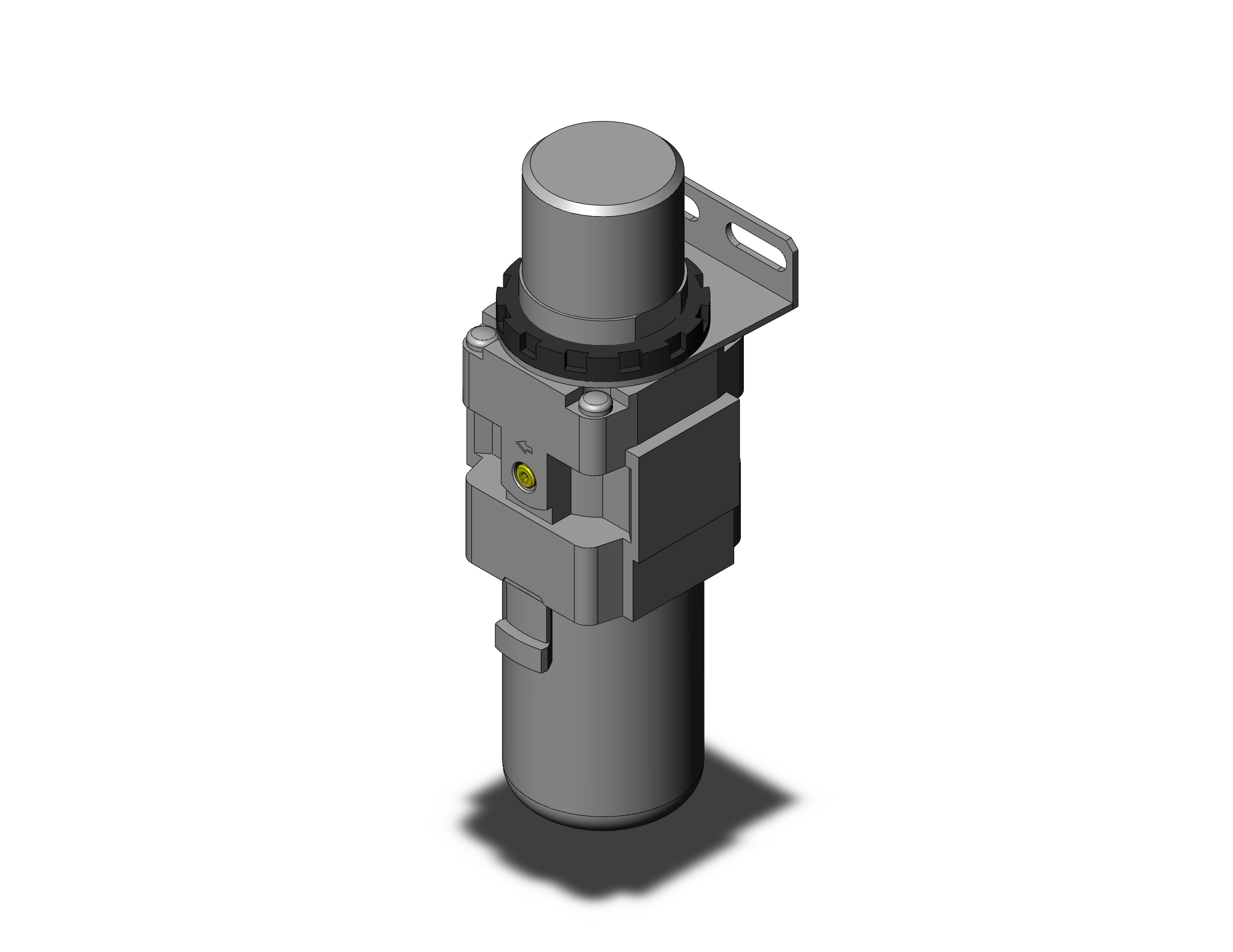 SMC AW40-F06B-R-A filter/regulator, FILTER/REGULATOR, MODULAR F.R.L.