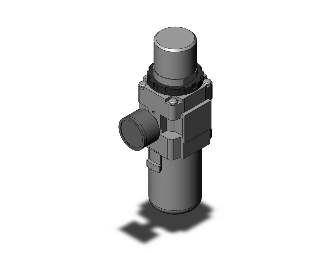 SMC AW40-F06GH-A filter/regulator, FILTER/REGULATOR, MODULAR F.R.L.