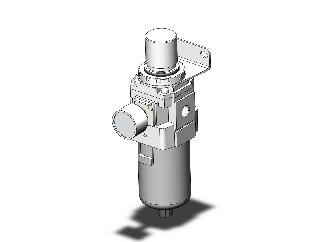 SMC AW40-N02BG-2Z-B filter/regulator, FILTER/REGULATOR, MODULAR F.R.L.