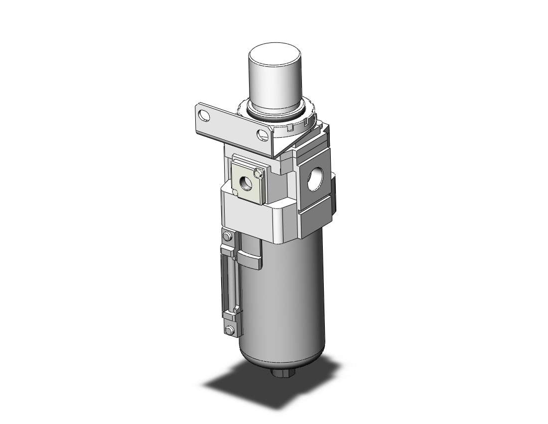 SMC AW40-N03BE-8RZ-B filter/regulator, FILTER/REGULATOR, MODULAR F.R.L.