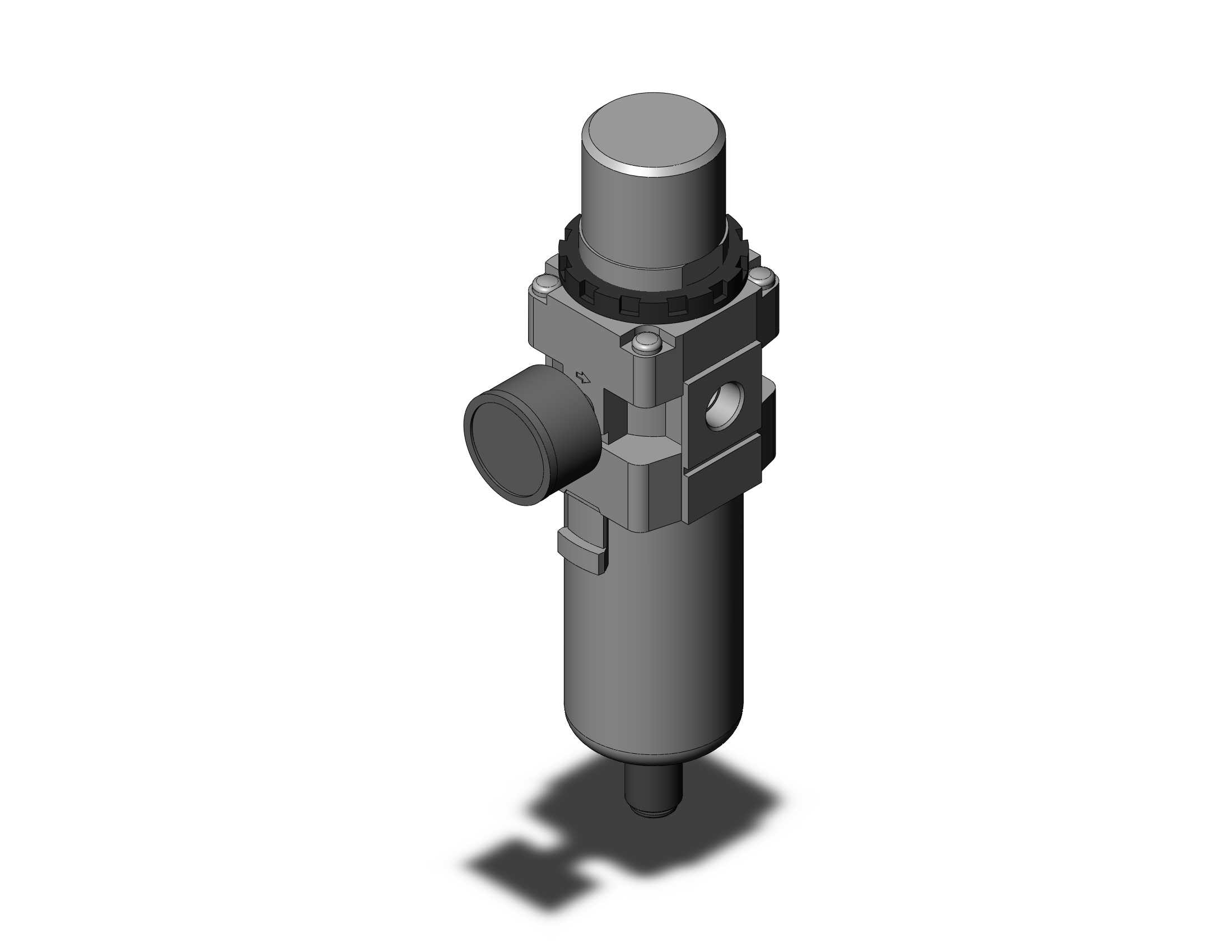 SMC AW40-N03CGH-6Z-A filter/regulator, FILTER/REGULATOR, MODULAR F.R.L.